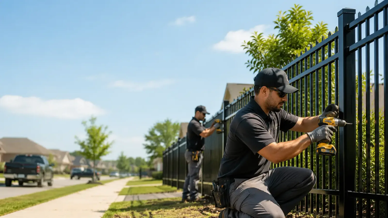 Metal Fence Installation in Phoenixville, PA